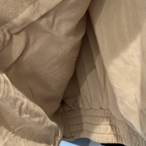 Free people Filipa Jacket Hooded Quilted Gold knit jacket Sz-S - Picture 10 of 10